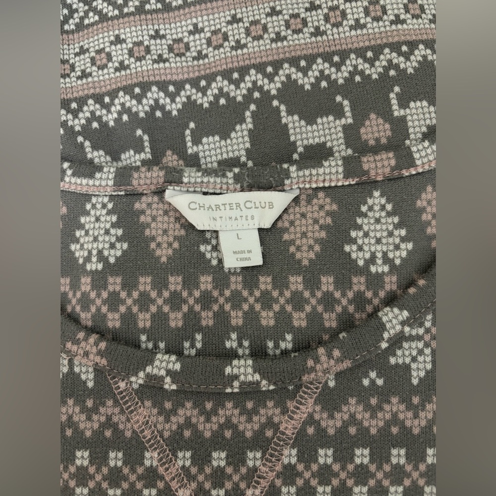 Charter Club Size L Ladies Warm Nightgown. gently worn a few times.